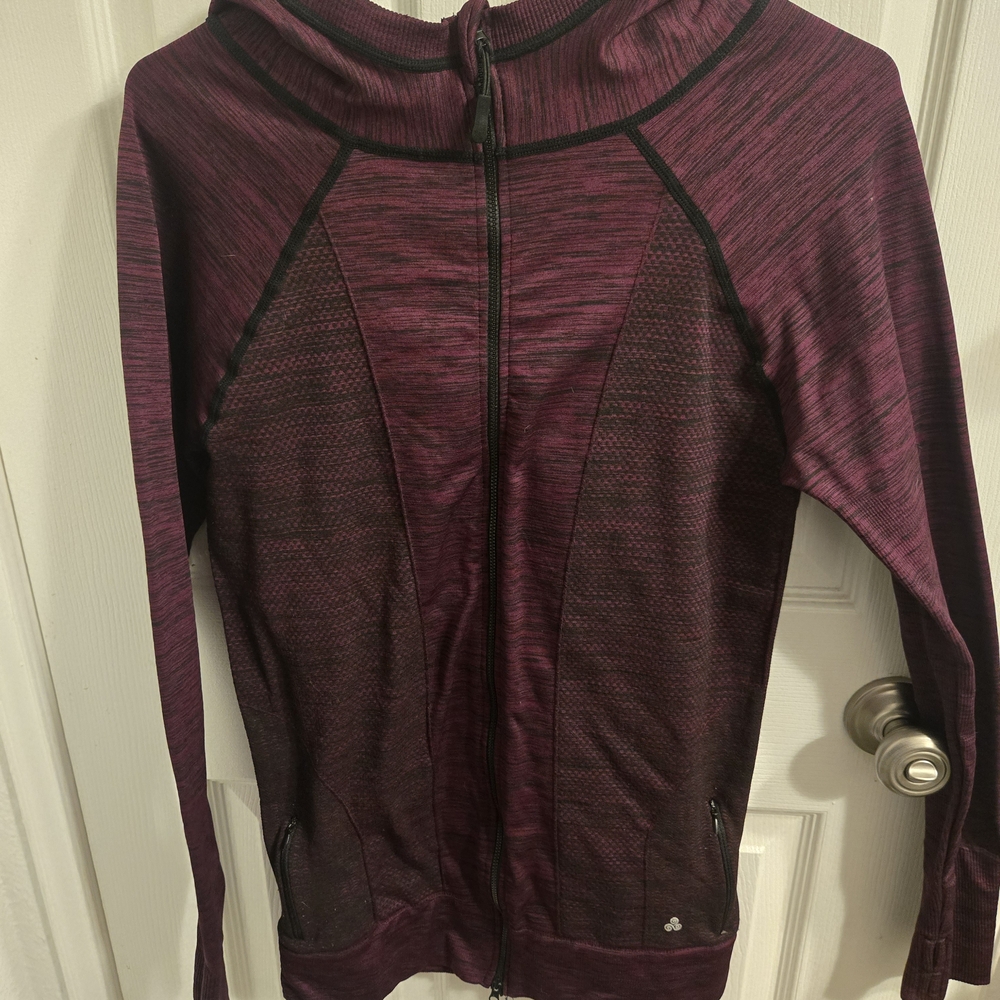 Purple/Maroon Zip-Up Hoodie